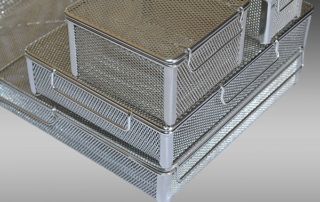 FINE MESH BASKET for small ware washing